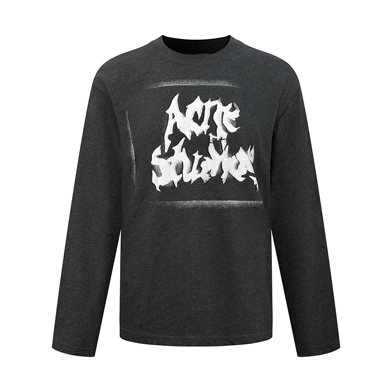 2026 New Model Acn Printed Weathered Long-Sleeved Shirt (BB904-A60)