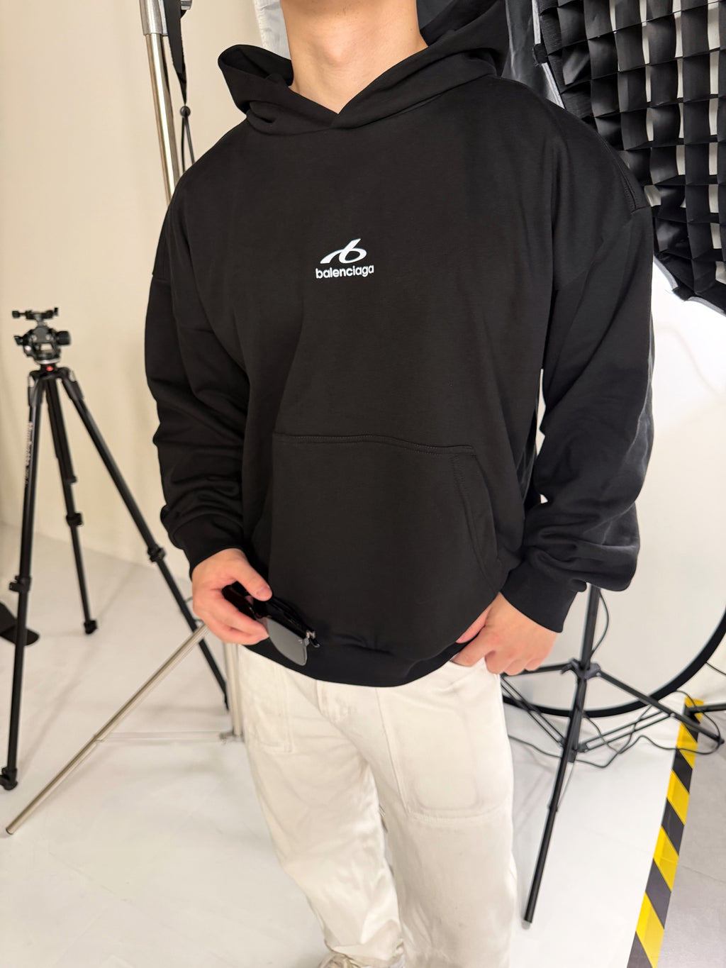 2026 New Style Balen Printed Hooded Sweatshirt (BB908-B00)
