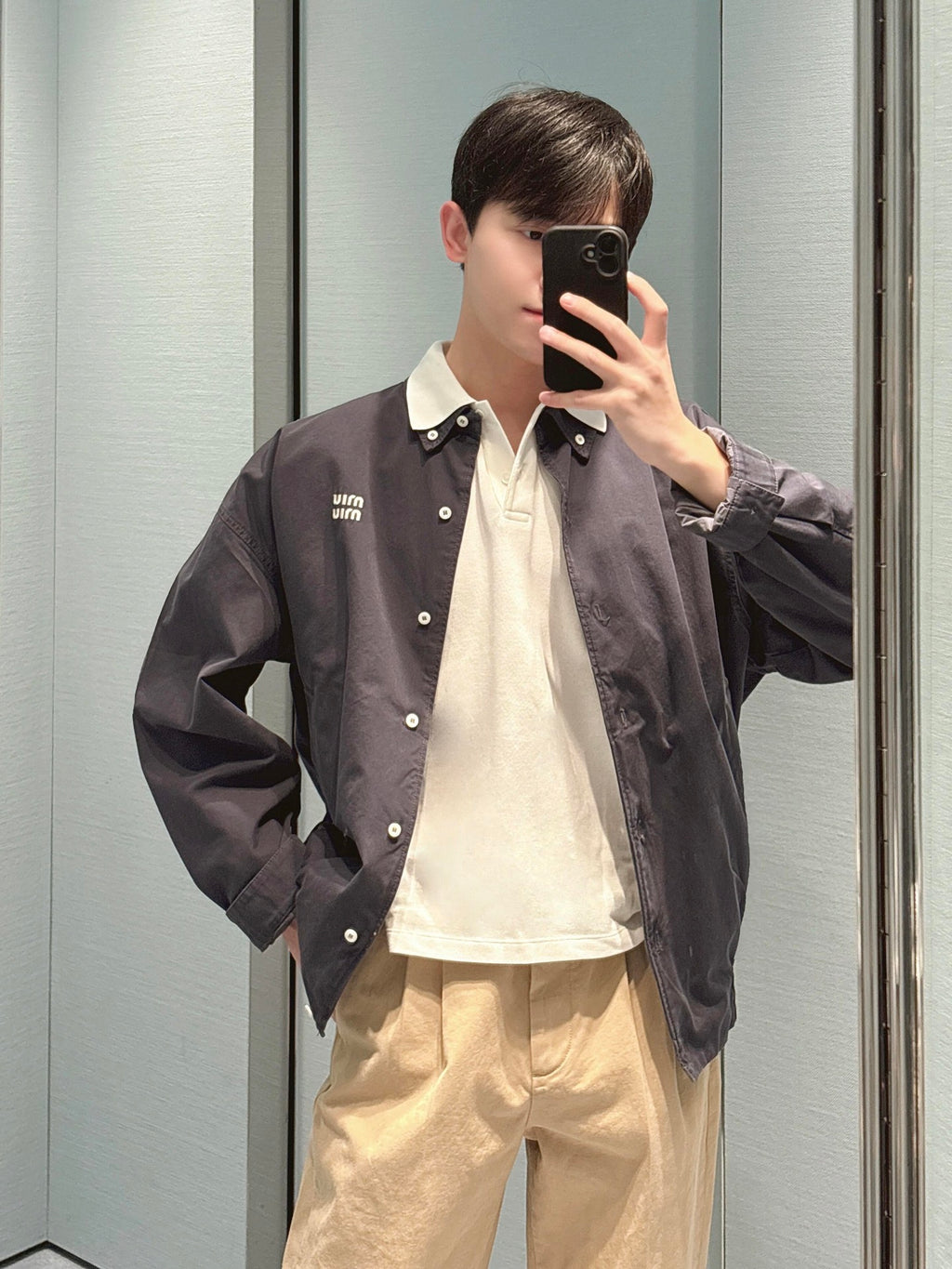 2026 New MM Embroidered Logo Jacket (BB878-B85)
