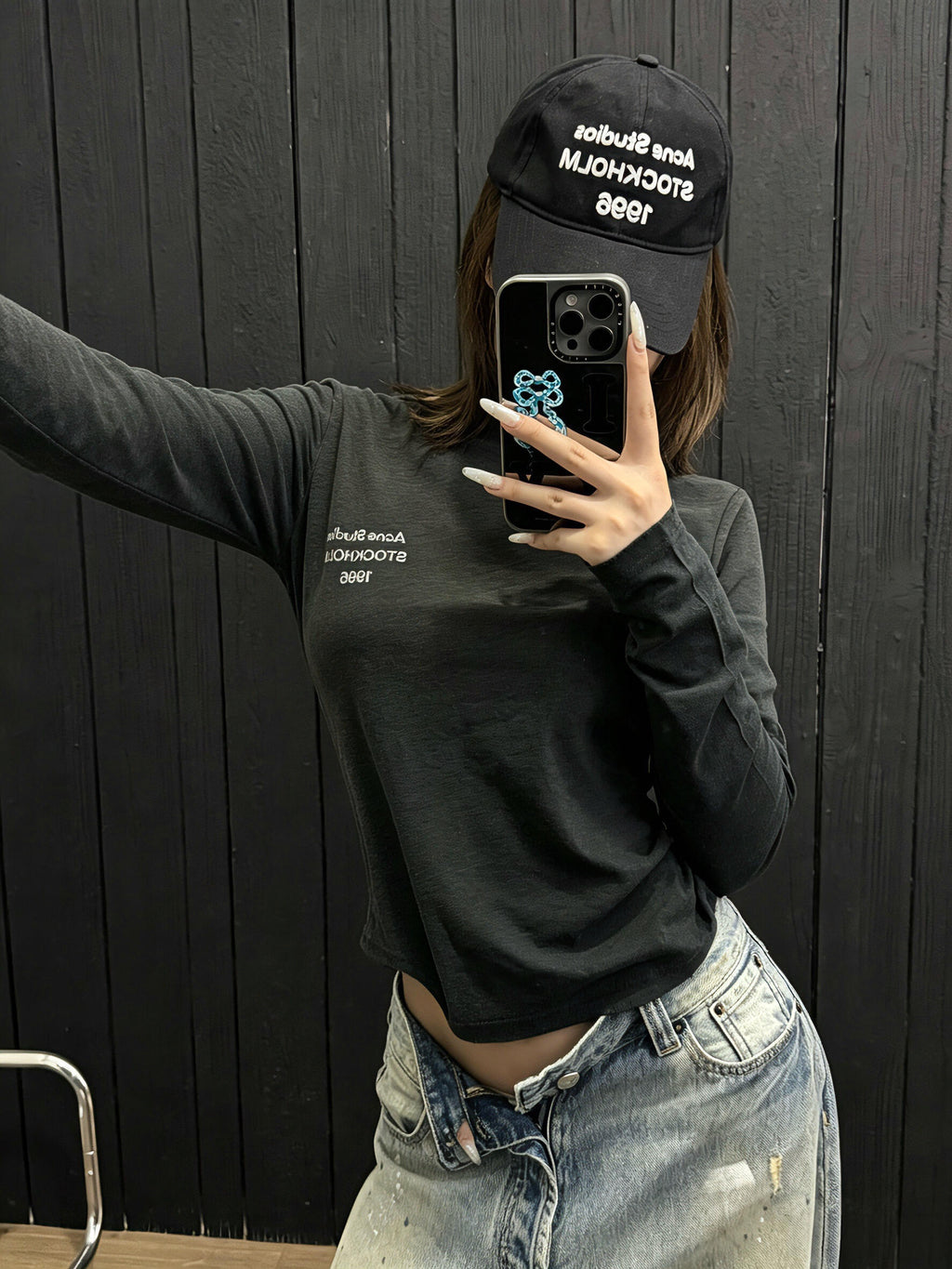 2026 Women's Acn Logo Printed Long-Sleeved (FF793)