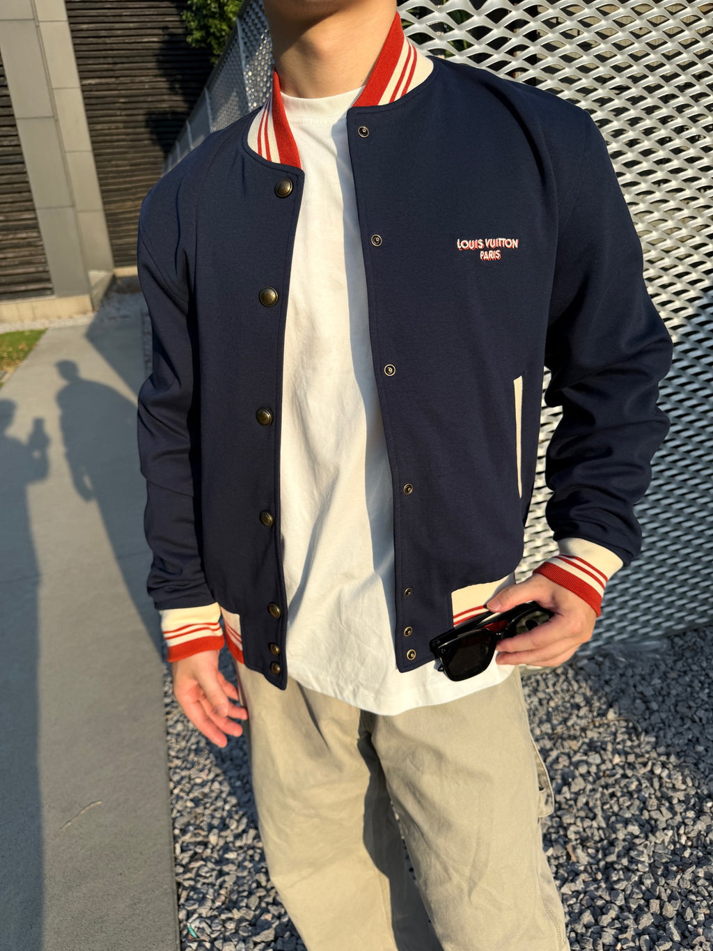 2026 New Model LY Embroidered Color-Contrasting Baseball Jacket (AA666-B60)