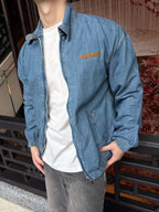 2026 New MM Embroidered Logo Denim Jacket (BB894-B65)