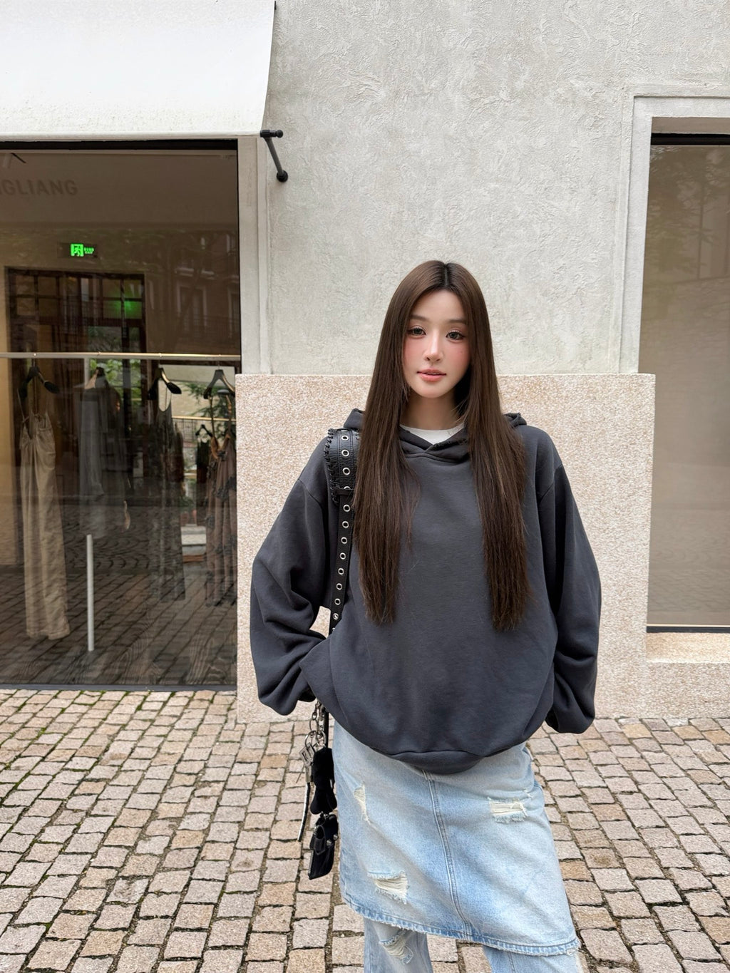 2026 Women's Acn Printed Vintage Logo Hooded Sweatshirt (FF761)