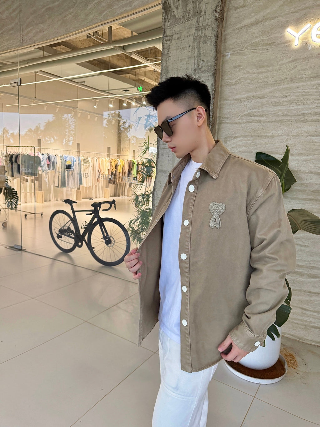 2026 New Model Heart A Knitted Love Denim Jacket (BB864-B70)