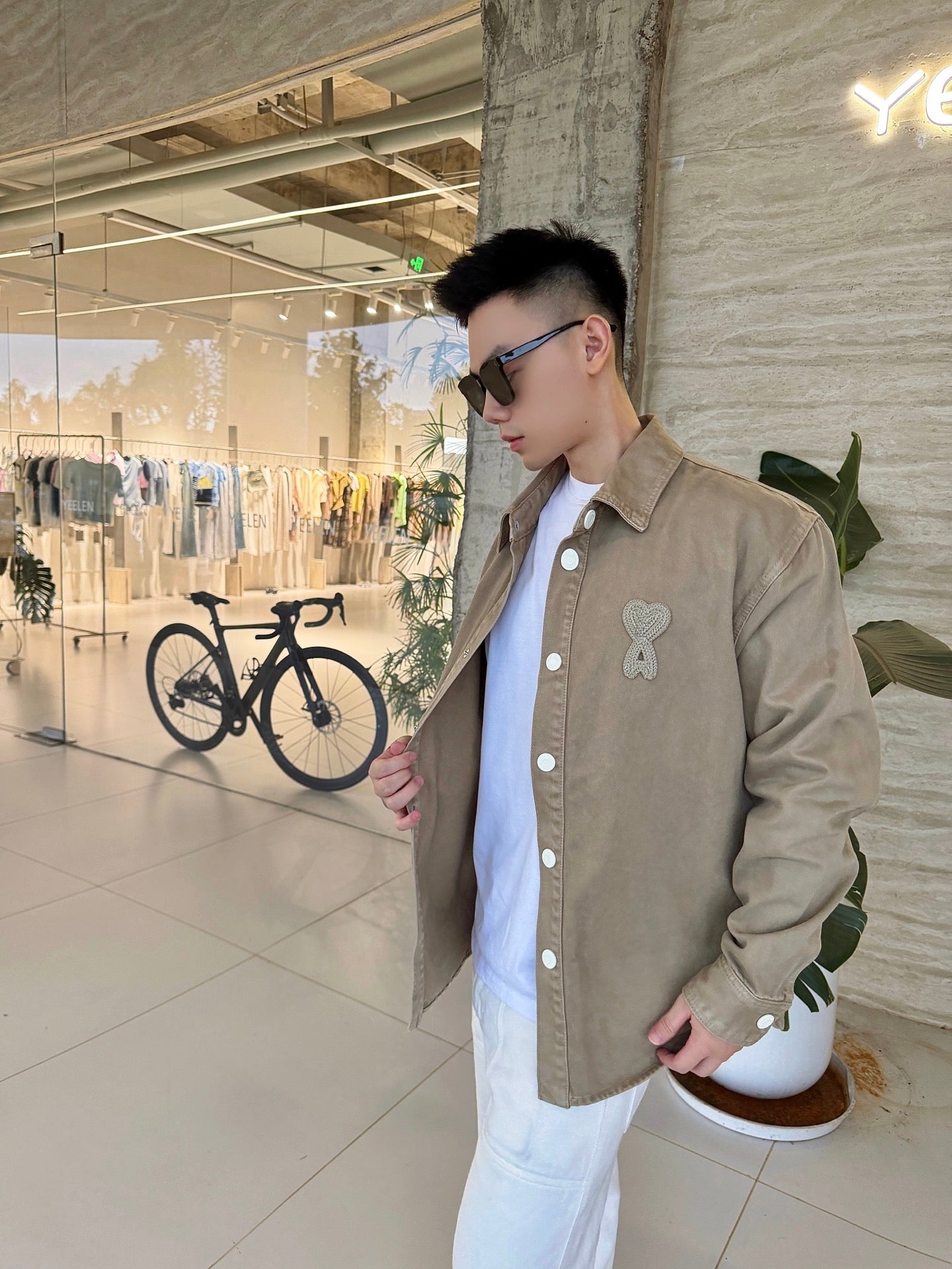 2026 New Model Heart A Knitted Love Denim Jacket (BB864-B70)