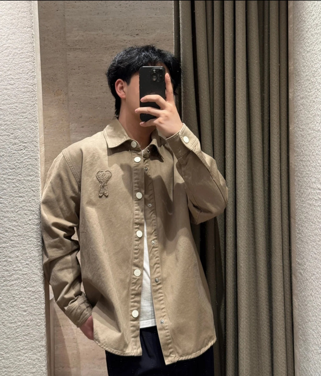 2026 New Model Heart A Knitted Love Denim Jacket (BB864-B70)