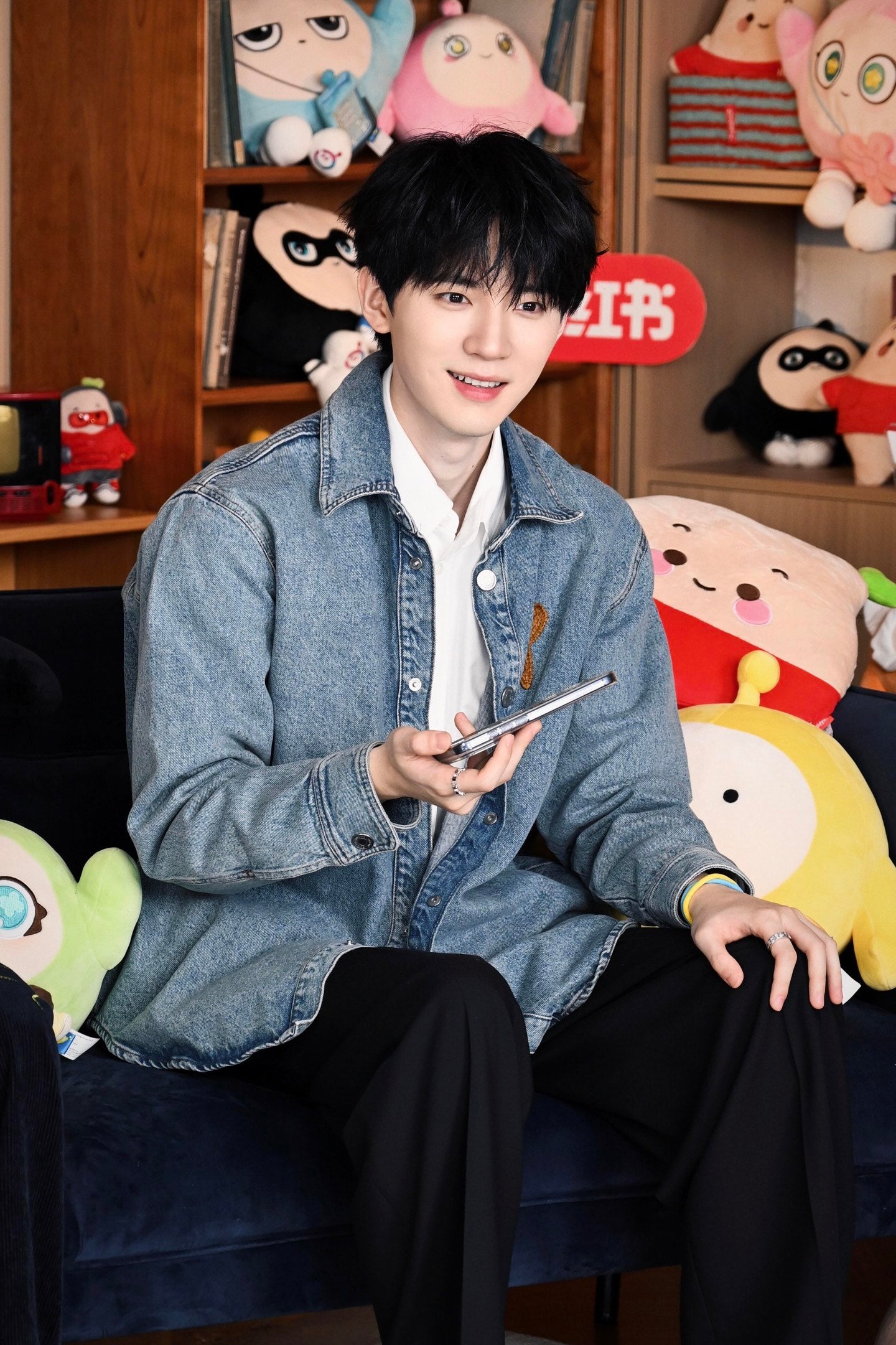 2026 New Model Heart A Knitted Love Denim Jacket (BB864-B70)