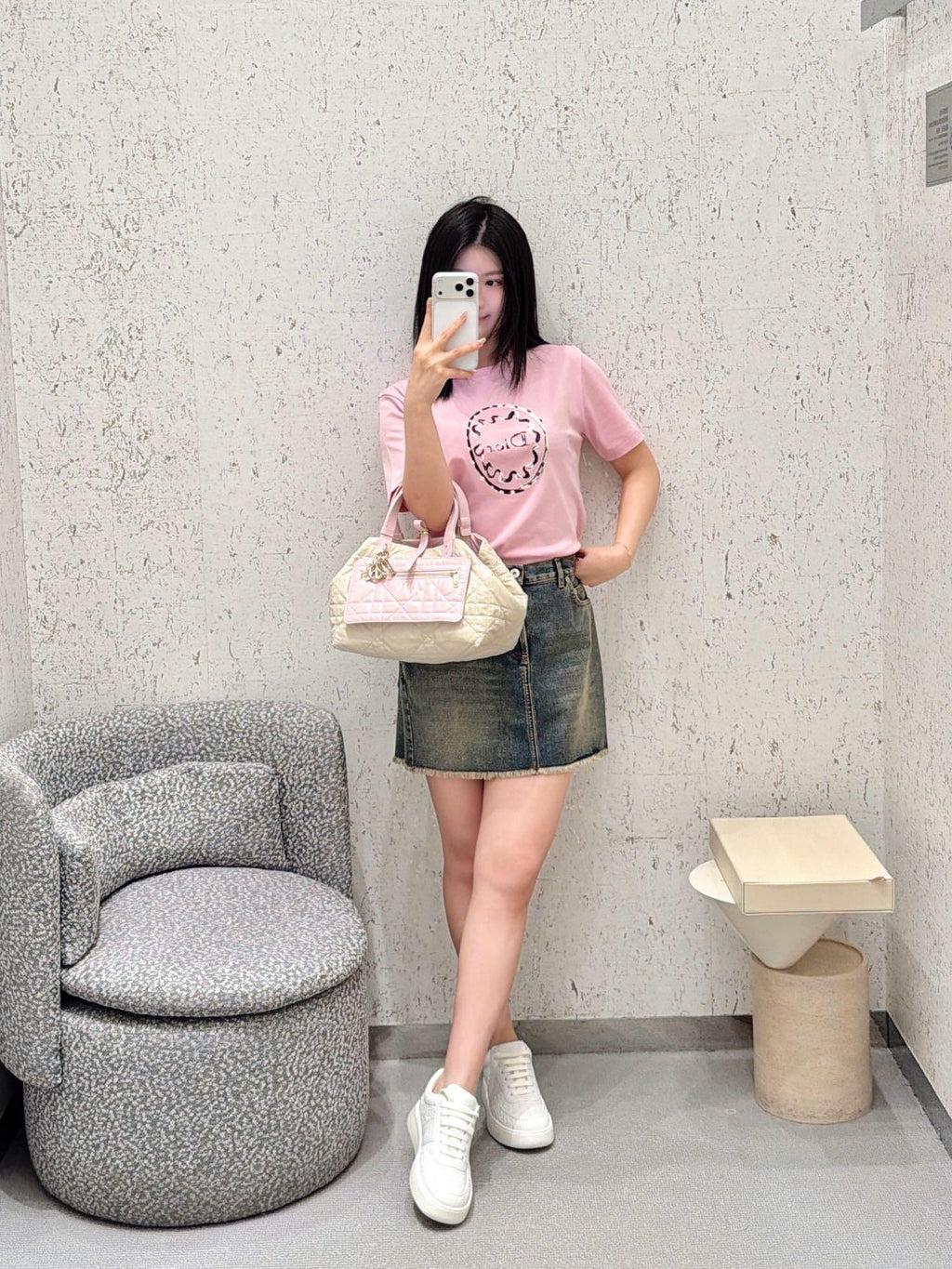 2026 Women's CD Embroidered Short Sleeve (DD168)