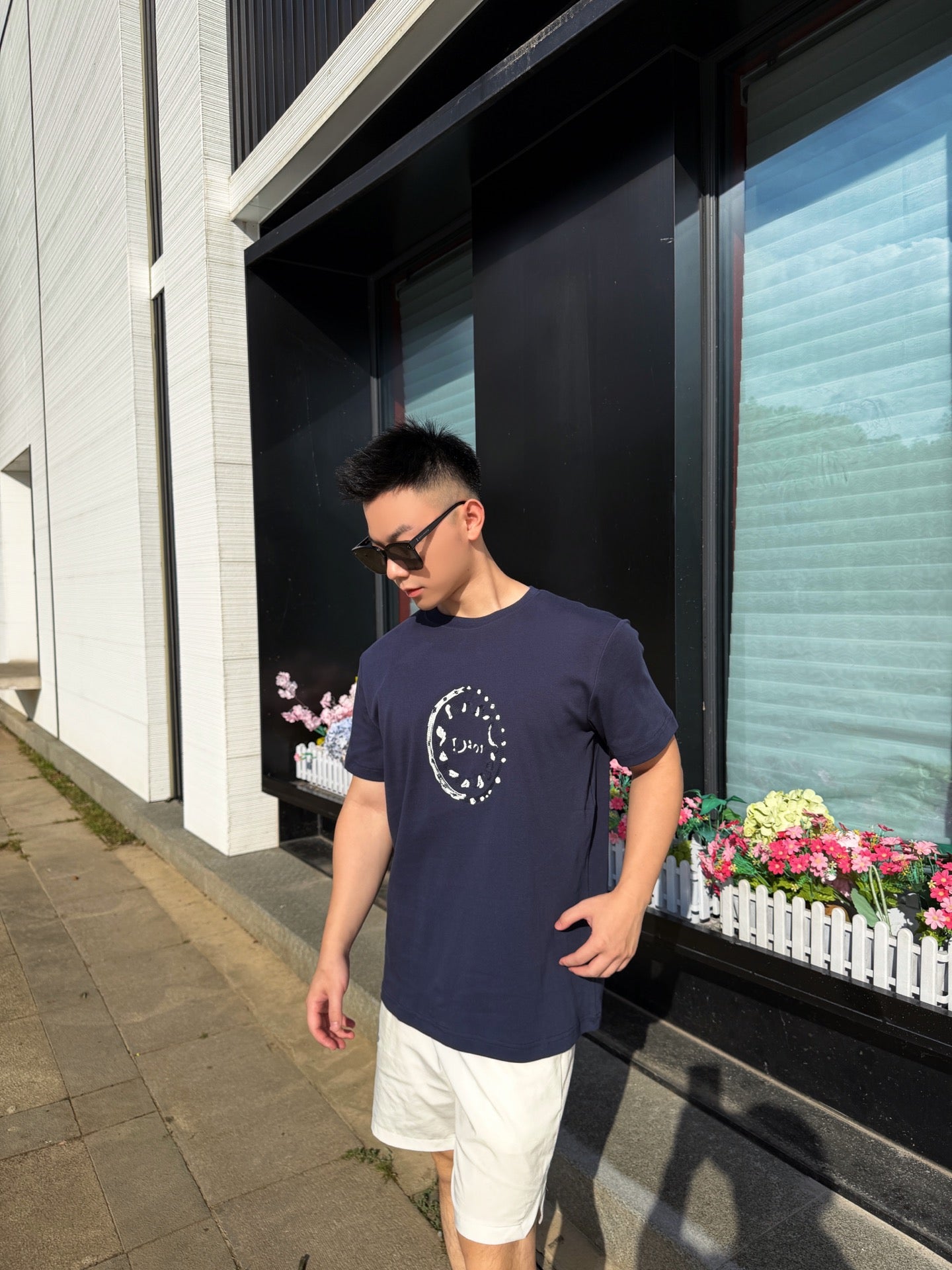 2026 New Style CD Embroidered Short Sleeve (AA689-A15)