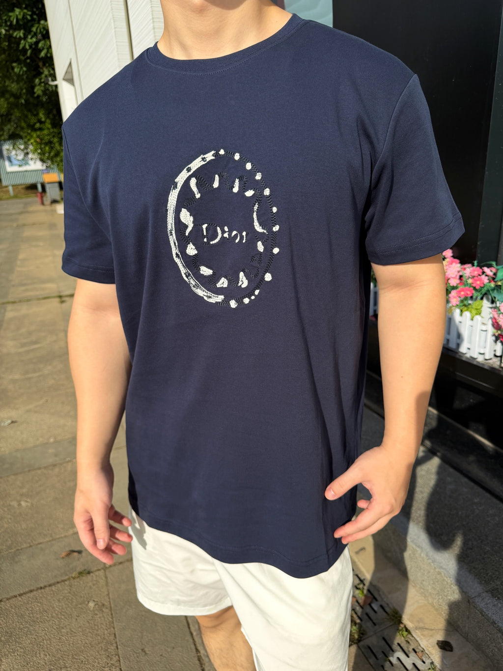 2026 New Style CD Embroidered Short Sleeve (AA689-A15)