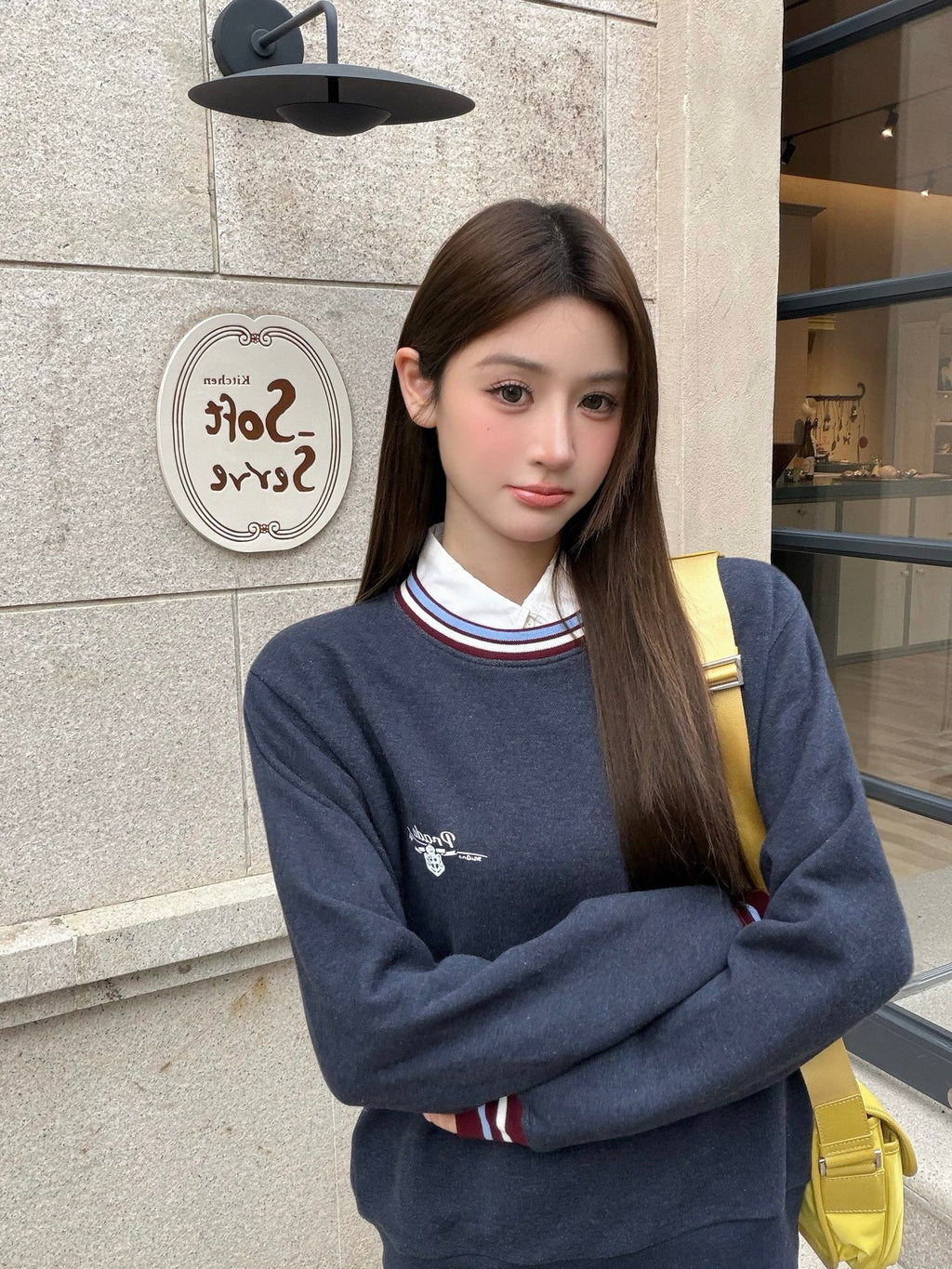 2026 Women's Triangle Brand Logo Striped T-Shirt (FF771)