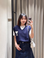 2026 New Model Heart A Heart Patterned Knitted Jacket (AA658-A75)