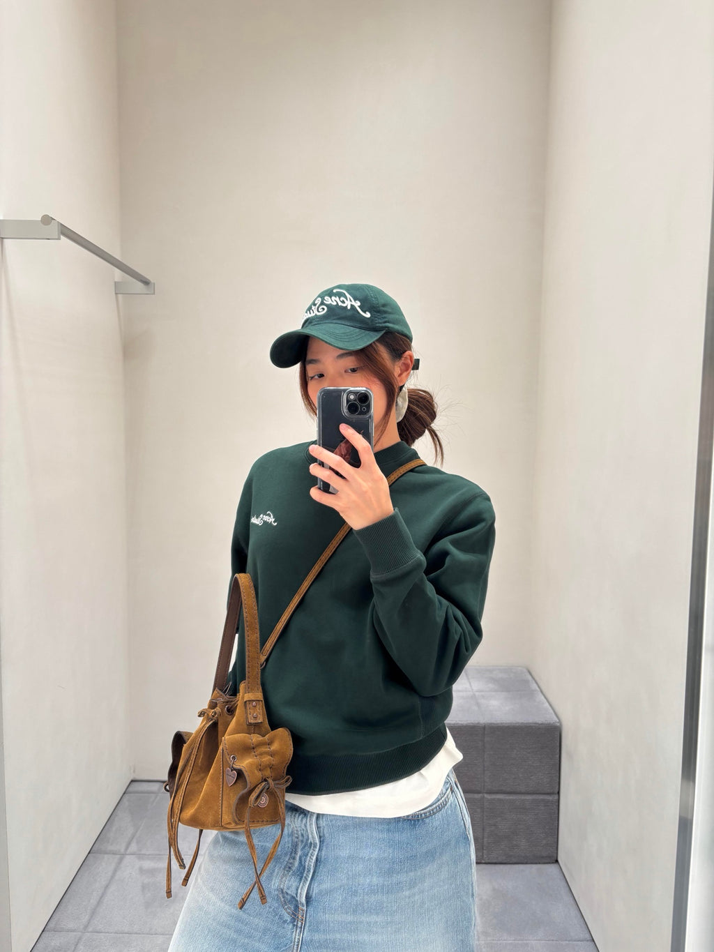 2026 Women's Acn Embroidered Logo Sweatshirt (EE447)