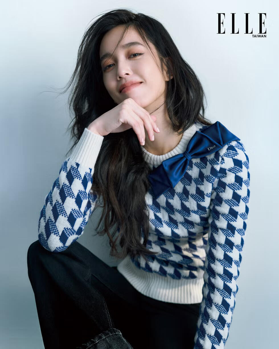 2026 Women's CD Butterfly Knot Peacock Pattern Plaid Sweater (DD144)