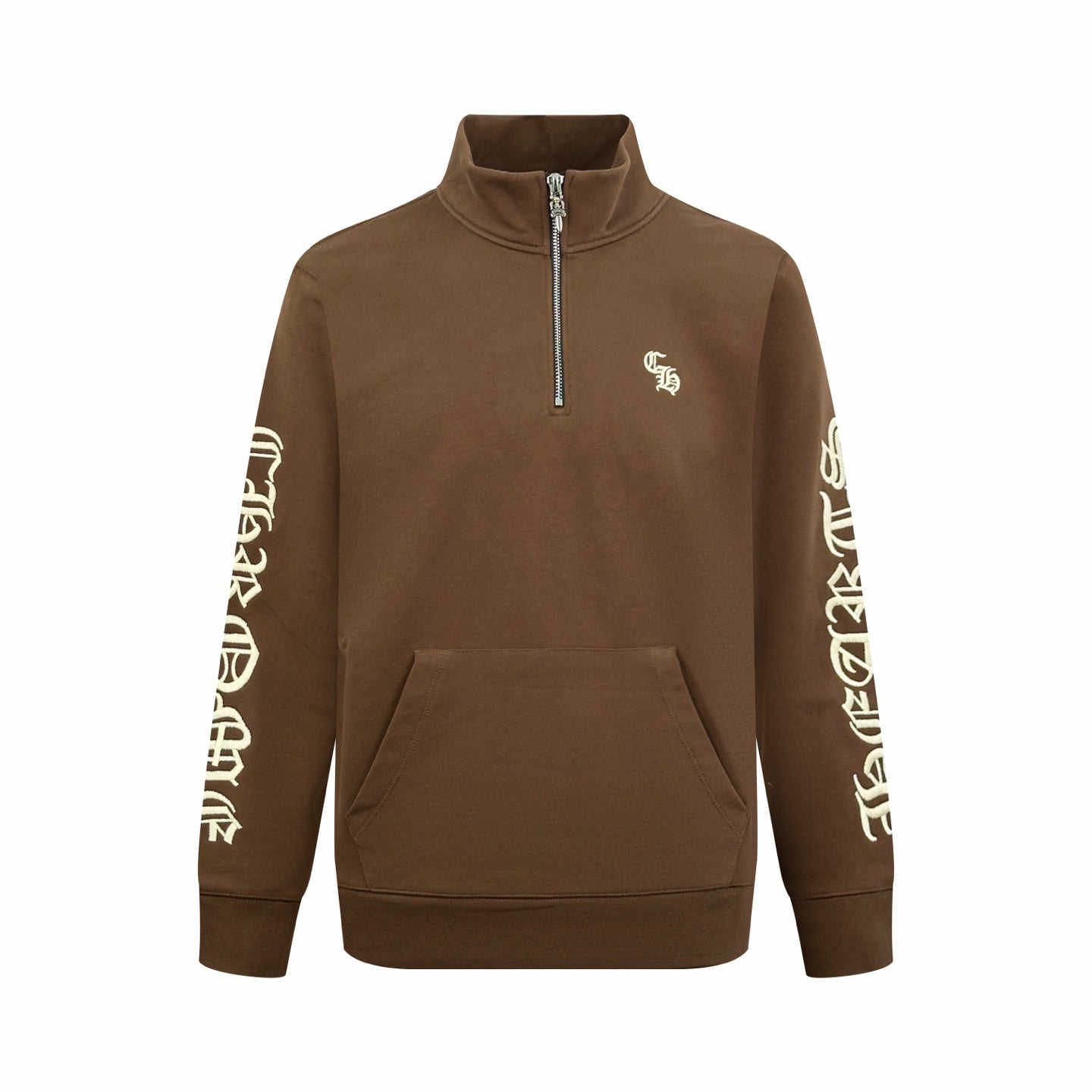 2026 Women's CH Embroidered Half-Zip Long-Sleeve (DD136)
