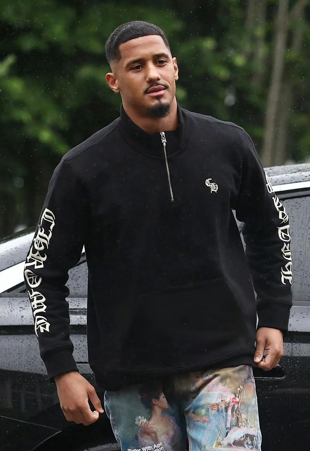2026 New Model CH Embroidered Half-Zip Long-Sleeve (AA626-B35)