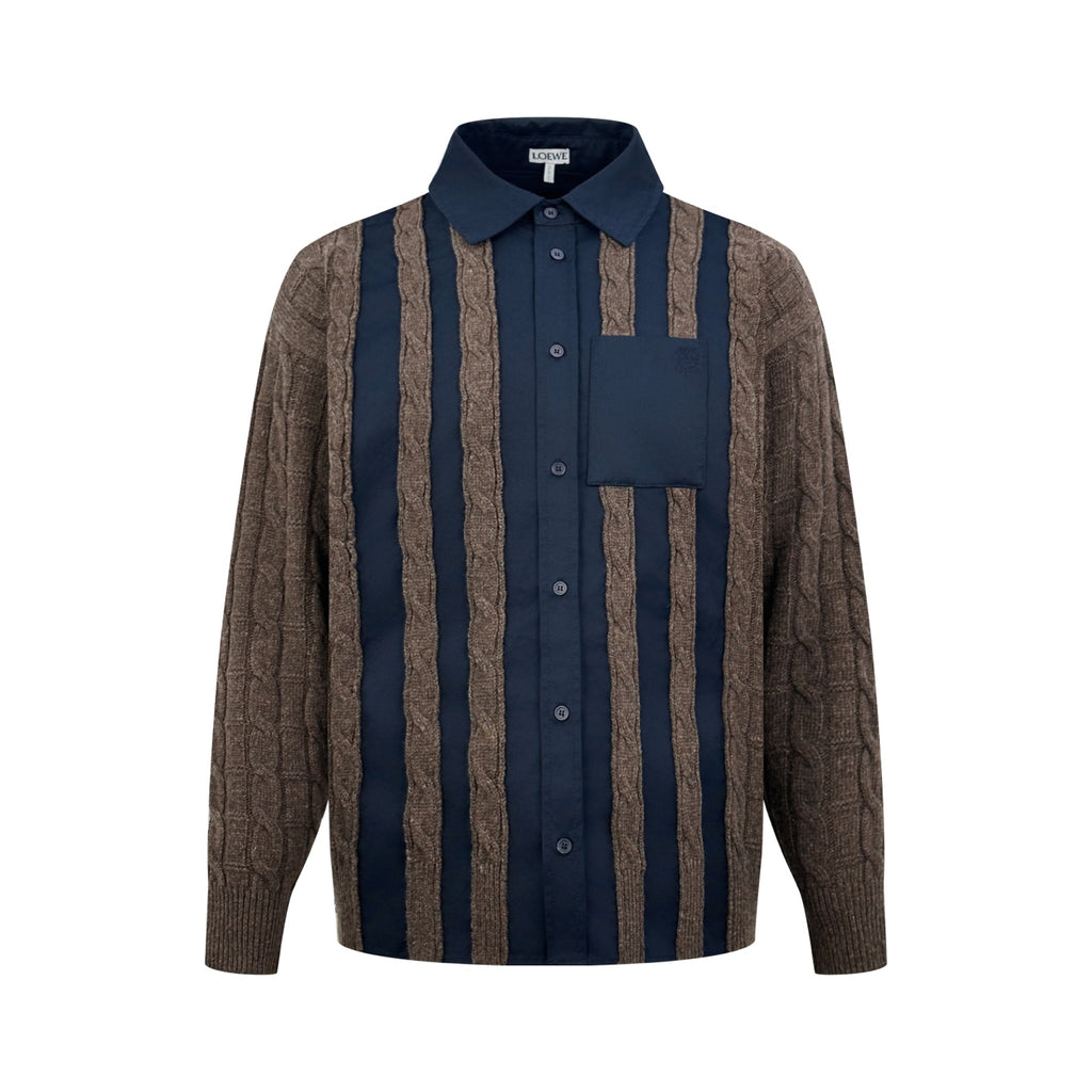 2026 New Style Way Embroidered Wool Blend Shirt (AA616-C15)
