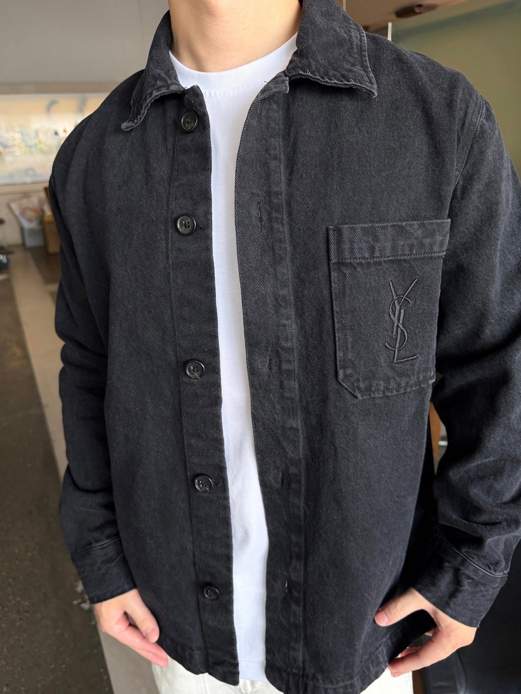 2026 New Edition Saint L Logo Embroidered Denim Jacket (BB4005-B65)