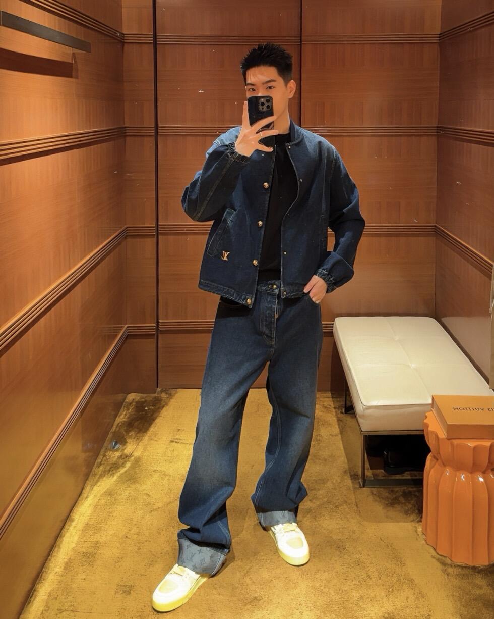2026 new model LY logo denim jacket (BB887-C05)