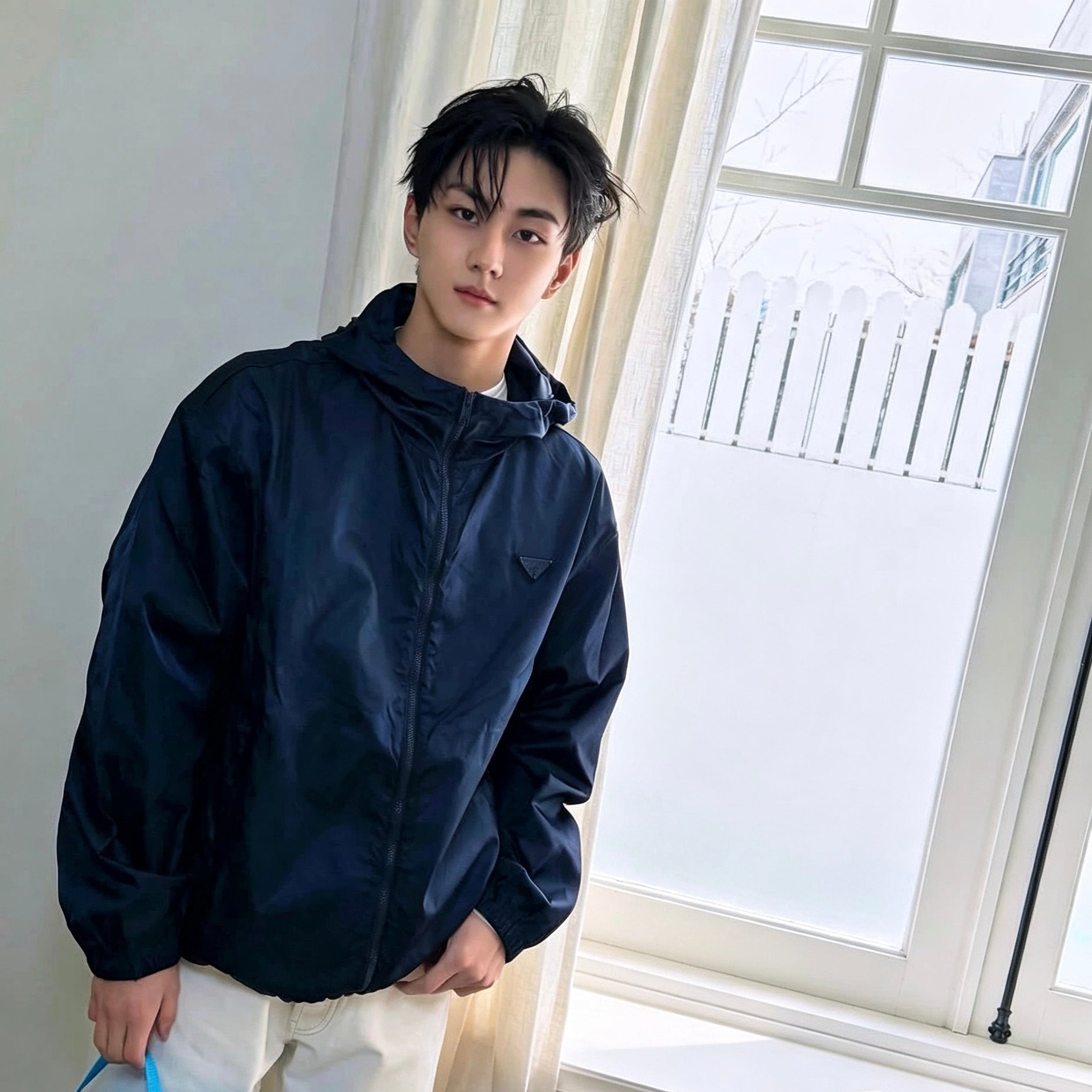 2026 New Model Triangle Brand Hooded Coat (BB888-B85)