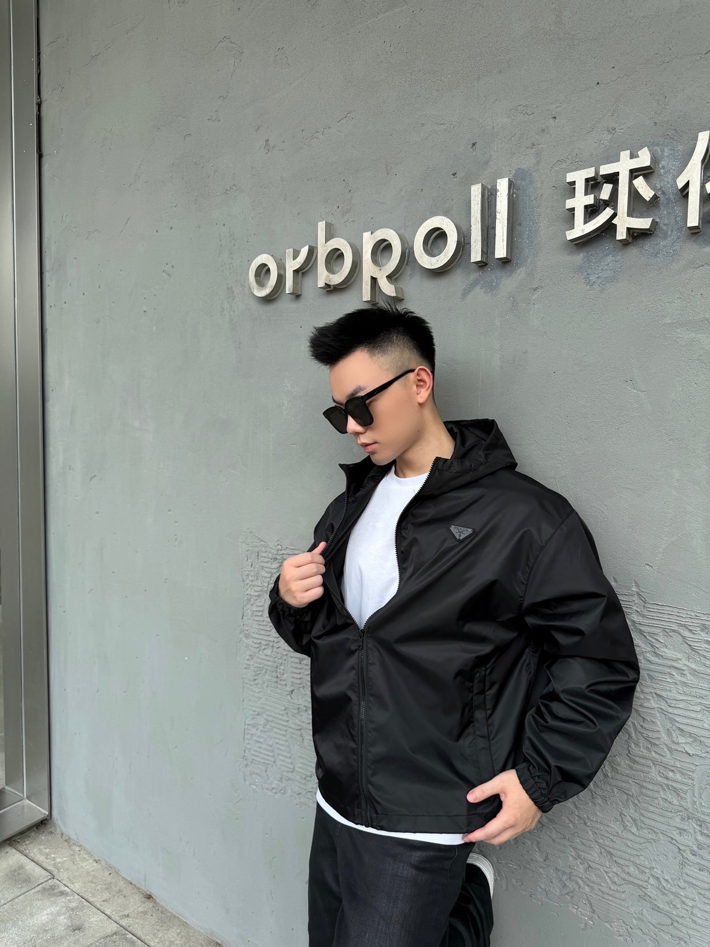 2026 New Model Triangle Brand Hooded Coat (BB888-B85)