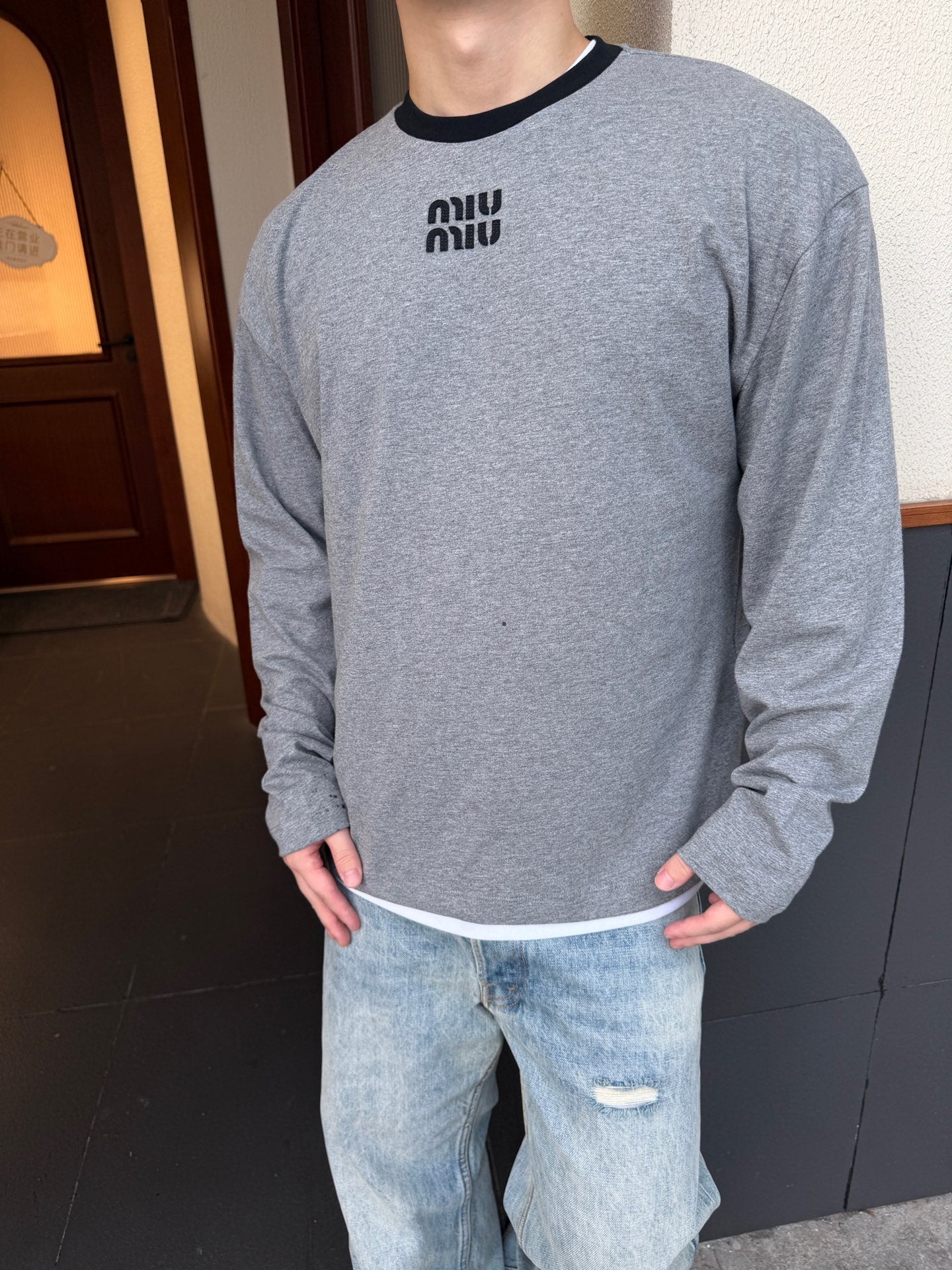 2026 new model MM logo long-sleeved (CC7015-A60)