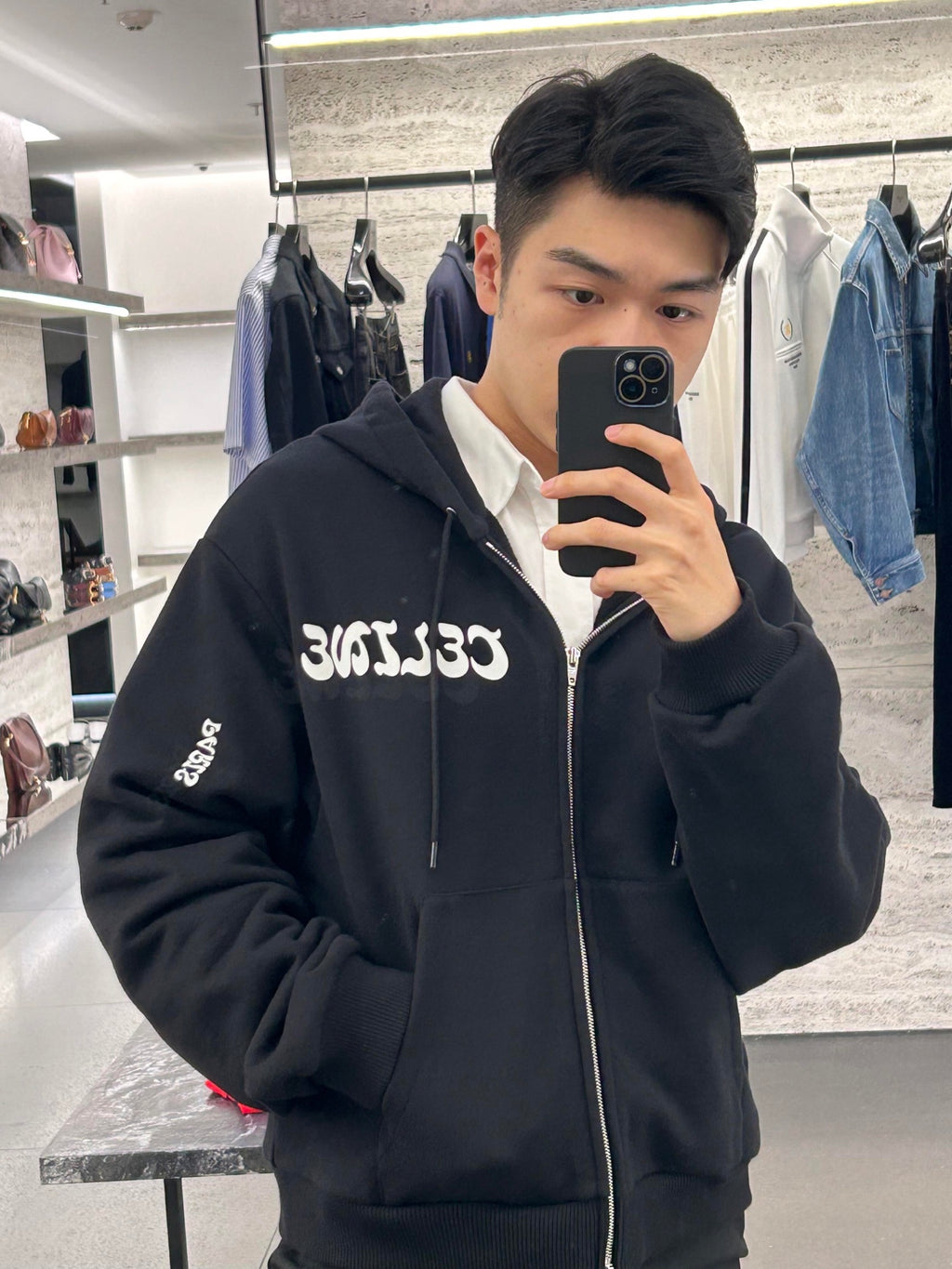2026 New Model Ce Printed Zipper Jacket (AA1005-B50)