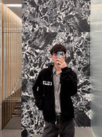 2026 New Model Ce Printed Zipper Jacket (AA1005-B50)