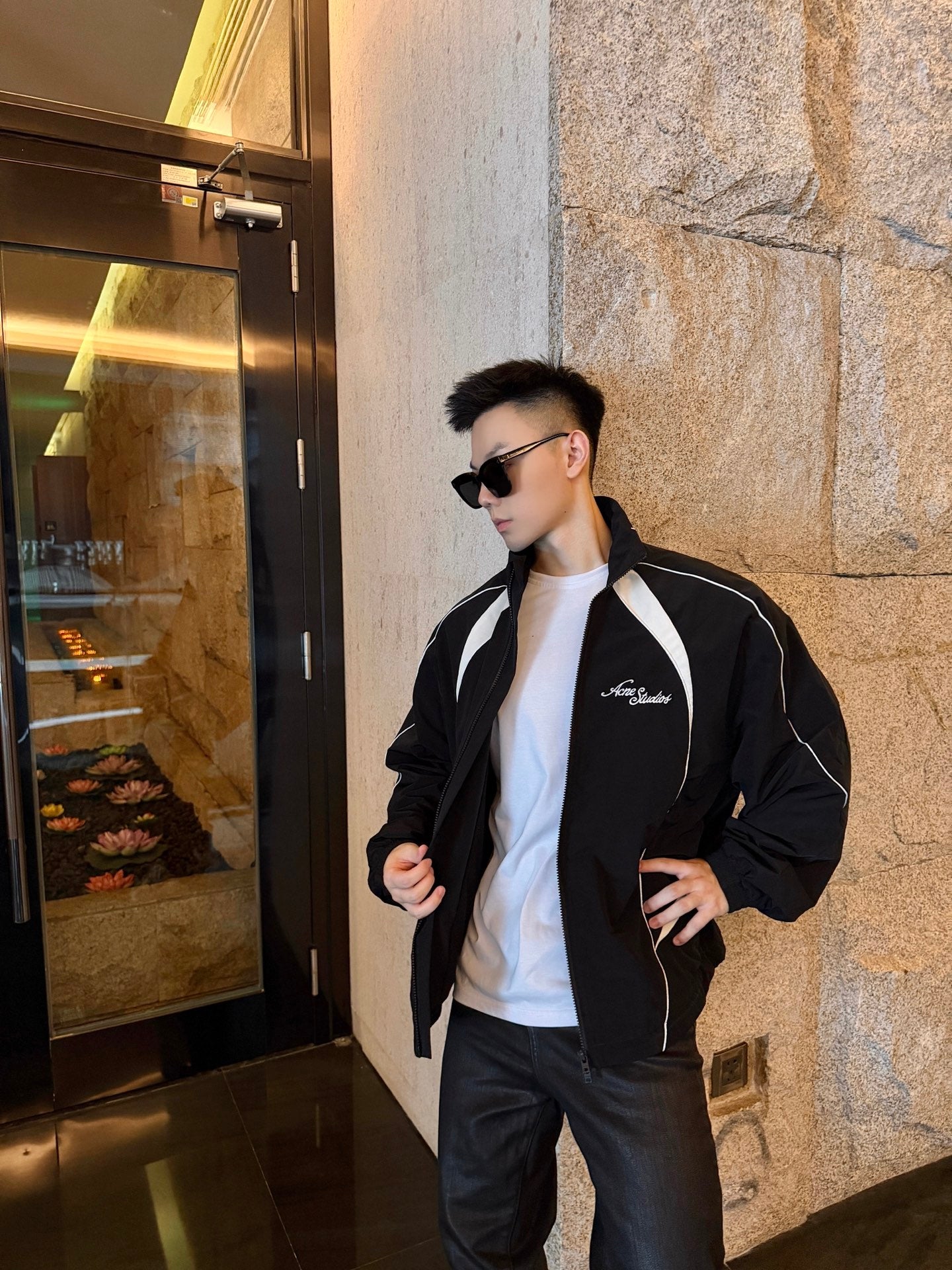 2026 New Model Acn Embroidered Logo Zip-Up Jacket (BB875-B70)