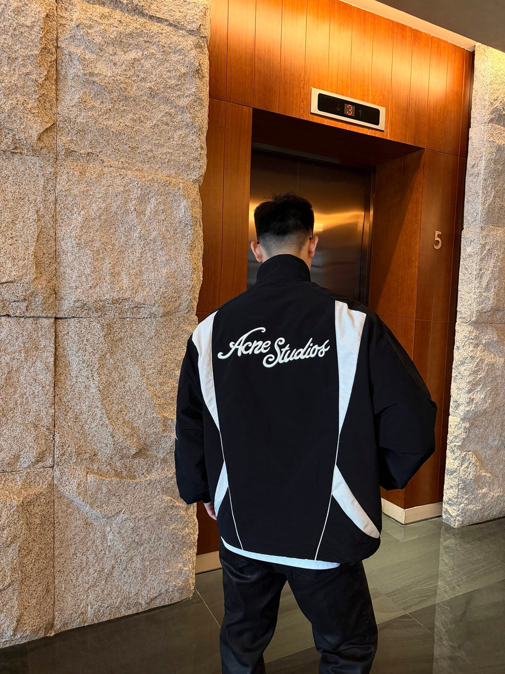 2026 New Model Acn Embroidered Logo Zip-Up Jacket (BB875-B70)