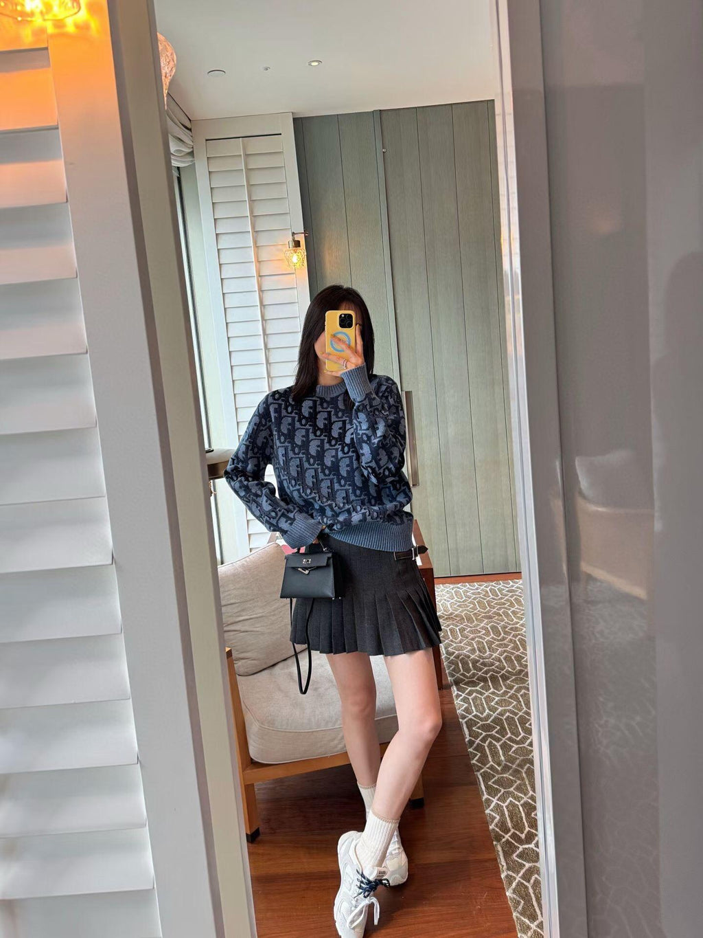 2026 New CD Gradient Full Printed Jacquard Sweater (AA636-B40)