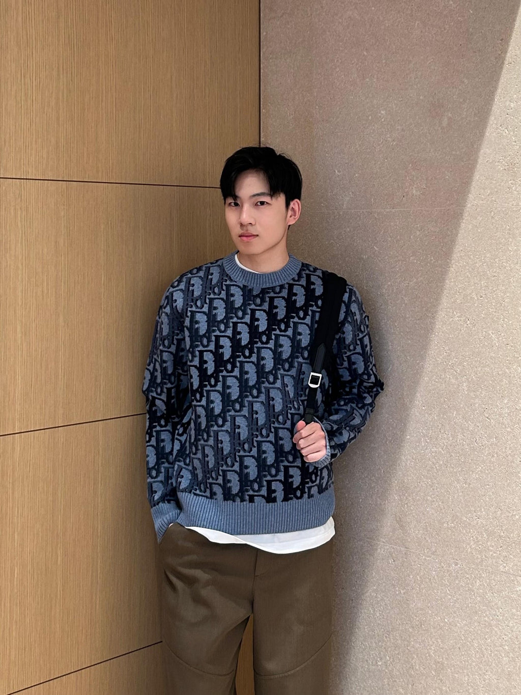 2026 New CD Gradient Full Printed Jacquard Sweater (AA636-B40)