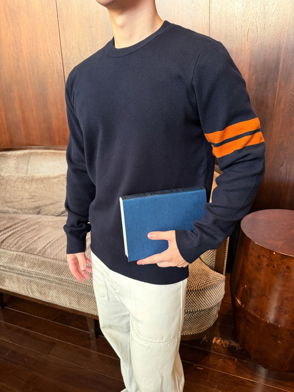 2026 New Model ZE Striped Sweater (AA1009-B10)