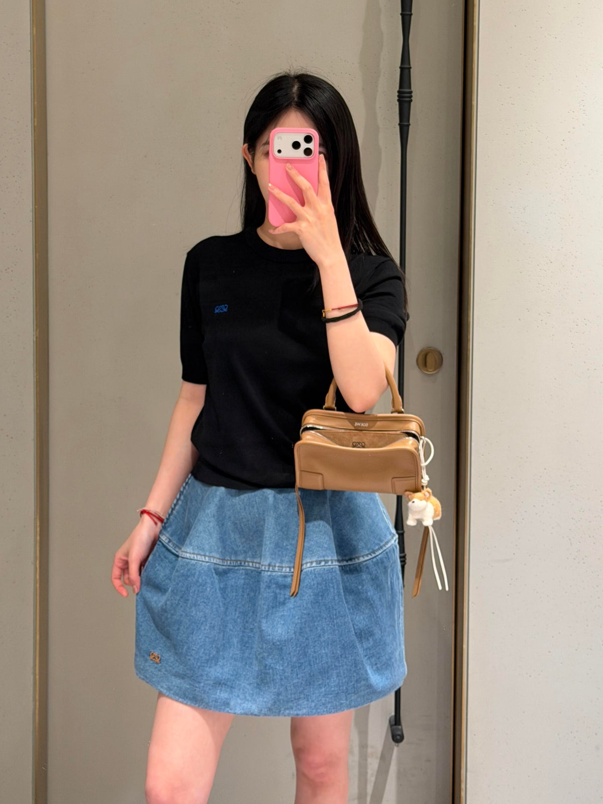 2026 Women's Way Embroidered Short-Sleeved Sweater (DD149)