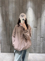 2026 New Model Acn Color-Matched Logo Zip-Up Jacket (25254-B75)