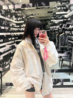 2026 New Model Acn Color-Matched Logo Zip-Up Jacket (25254-B75)