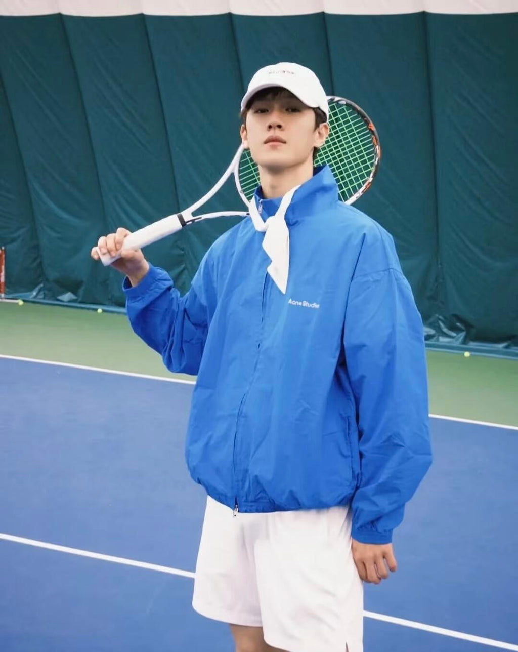 2026 New Model Acn Color-Matched Logo Zip-Up Jacket (25254-B75)
