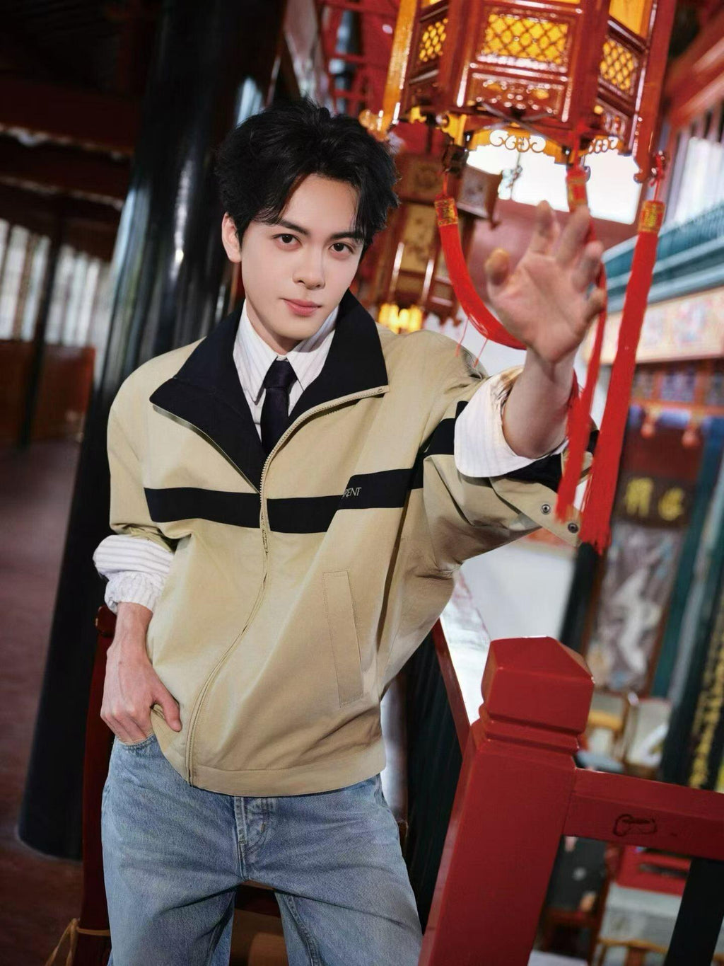 2026 New Style Saint L Logo Embroidered Color-Plaid Jacket (AA656-B75)