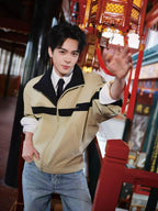 2026 New Style Saint L Logo Embroidered Color-Plaid Jacket (AA656-B75)