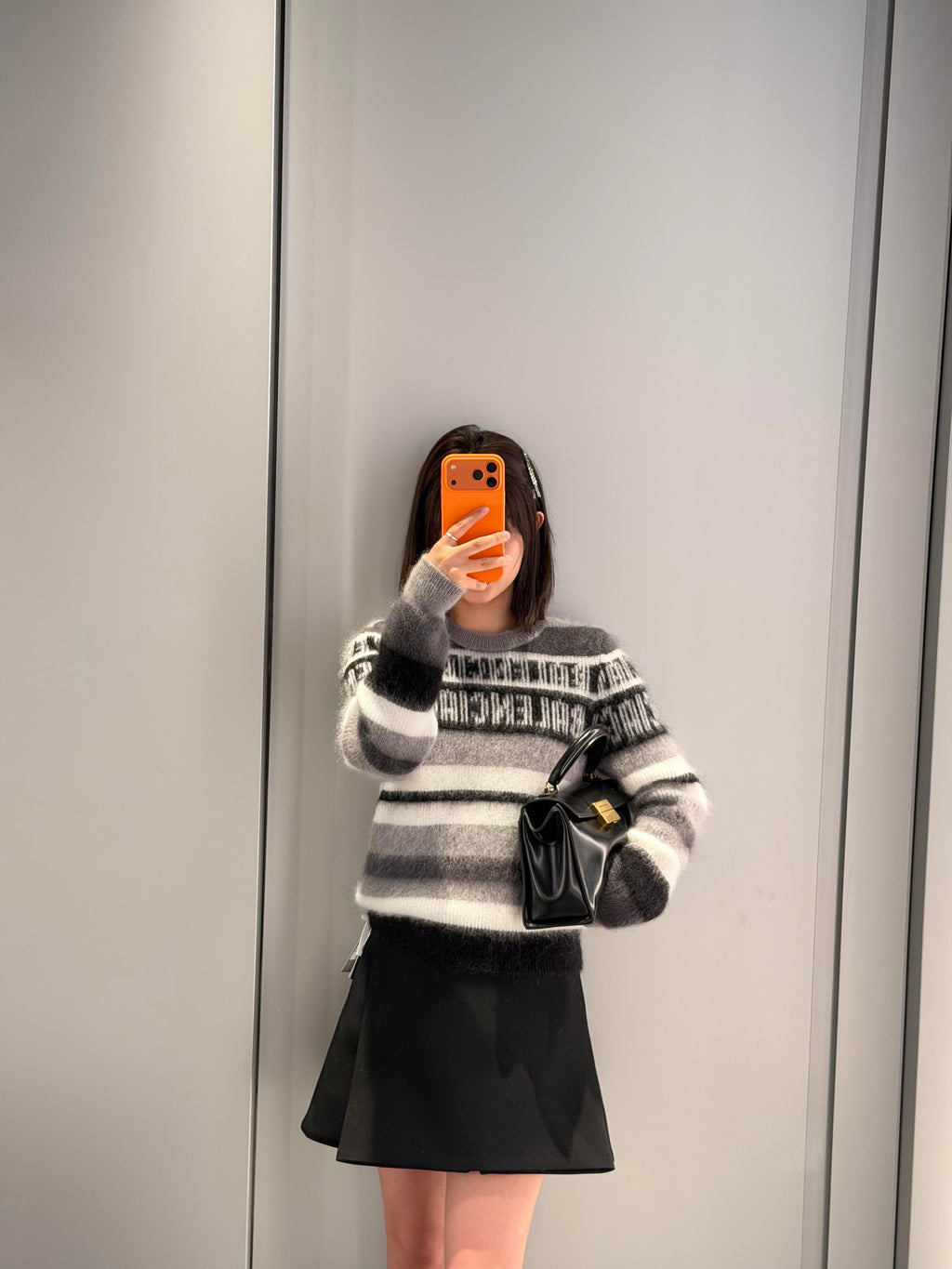 2026 new model Balen logo letter stripe sweater (AA1024-B40)