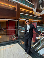 2026 new model LY logo jacquard suit pants (BB910-B85)