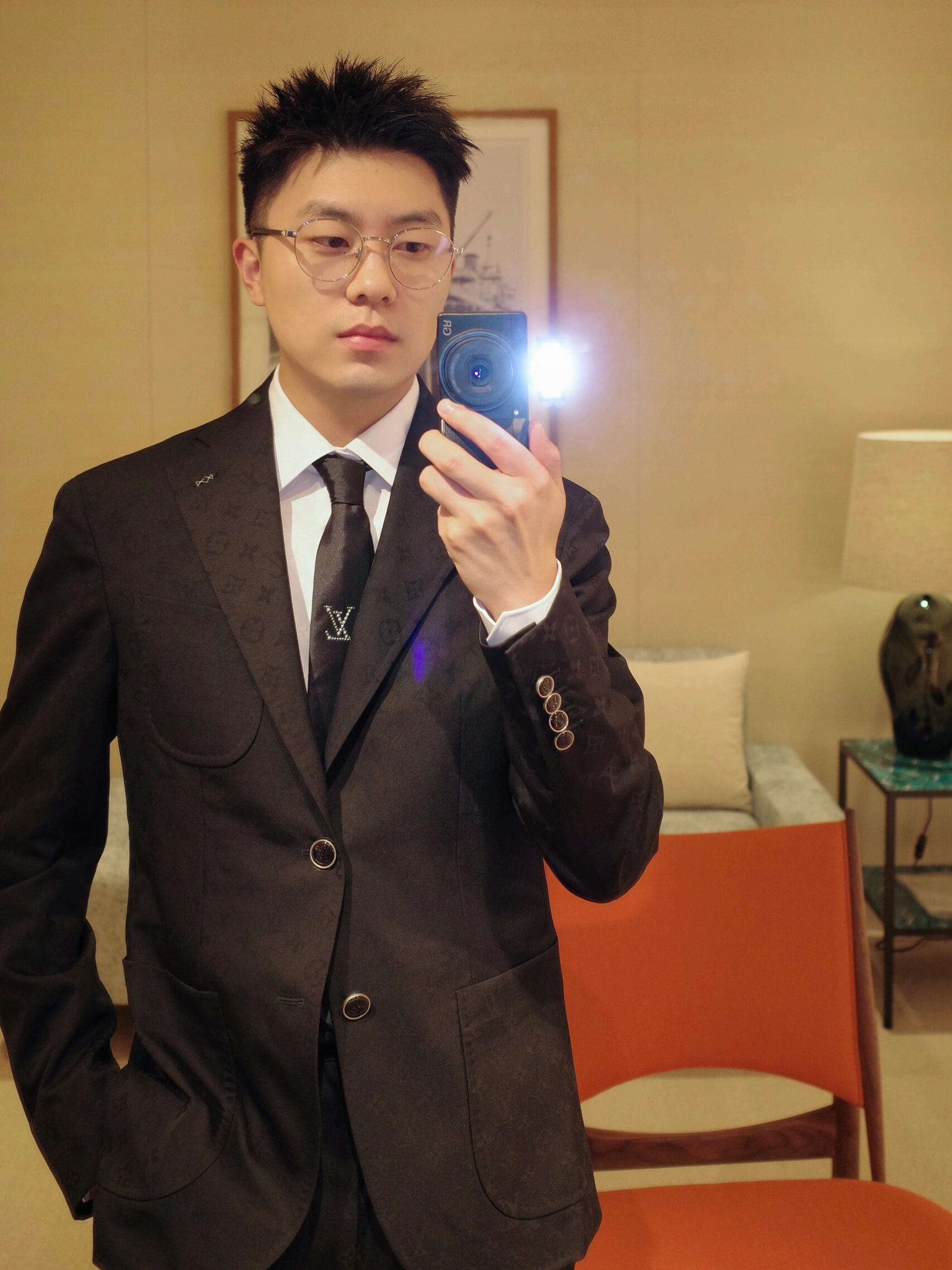 2026 new model LY logo jacquard suit jacket (BB845-D25)