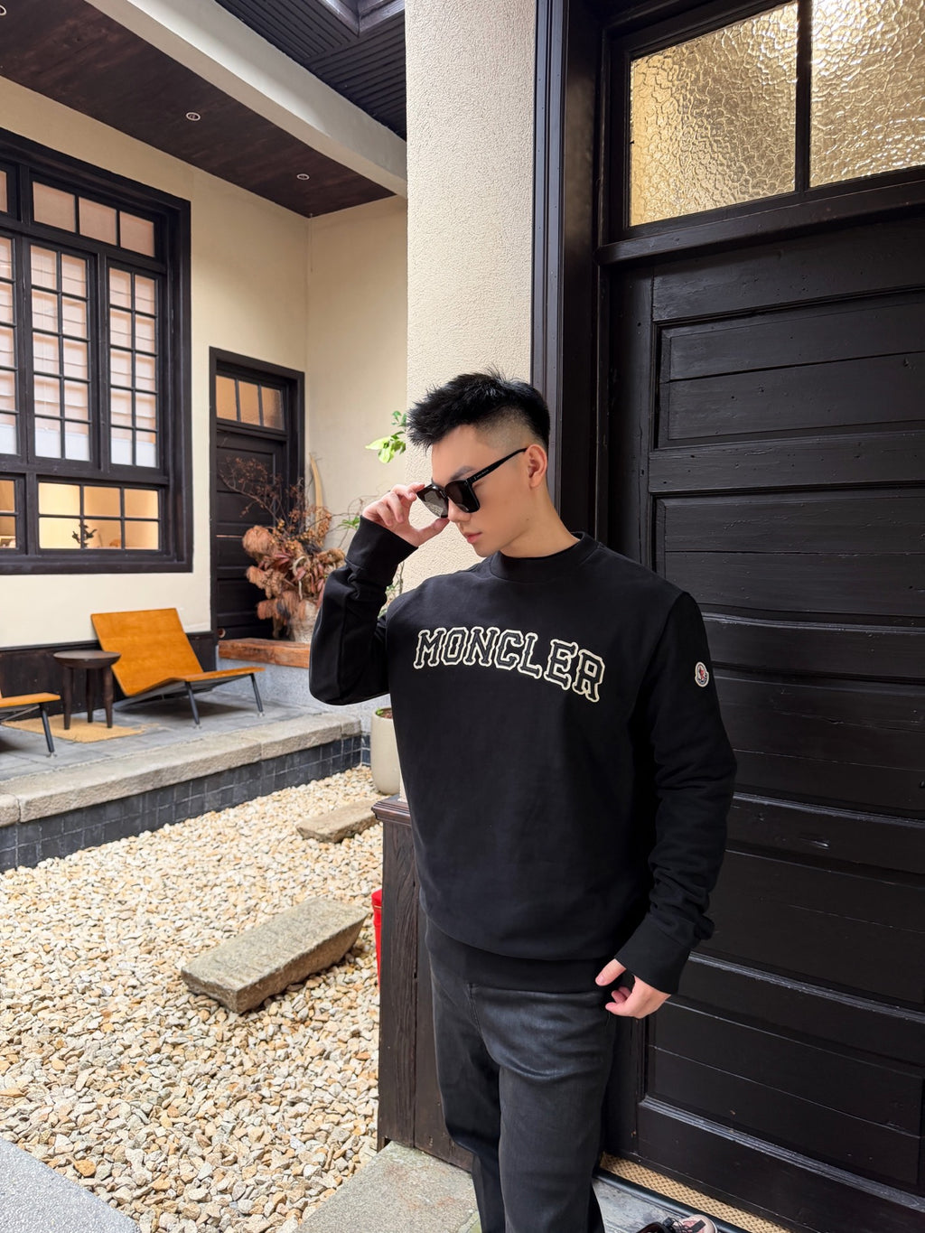2026 New Model Mon Embroidered Logo Sweatshirt (BB4025-A85)