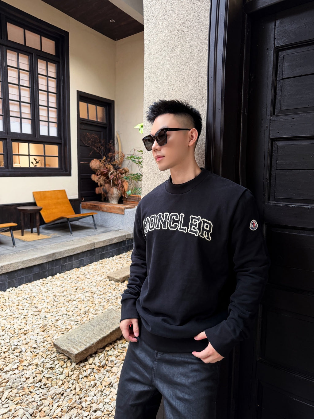2026 New Model Mon Embroidered Logo Sweatshirt (BB4025-A85)