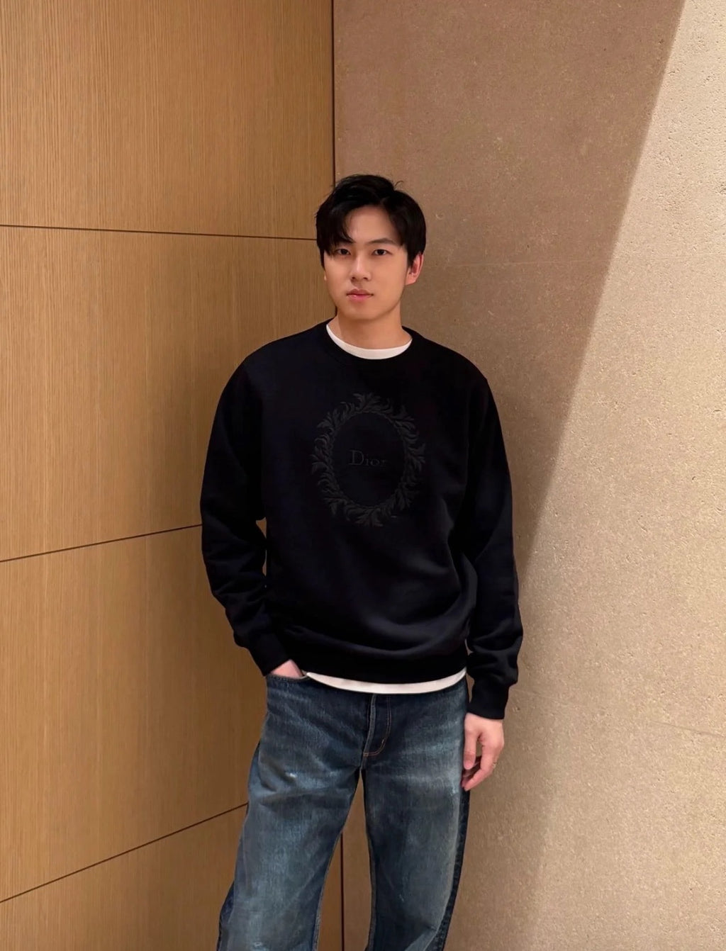 2026 New Style CD Logo Embroidered Sweatshirt (BB4039-A85)