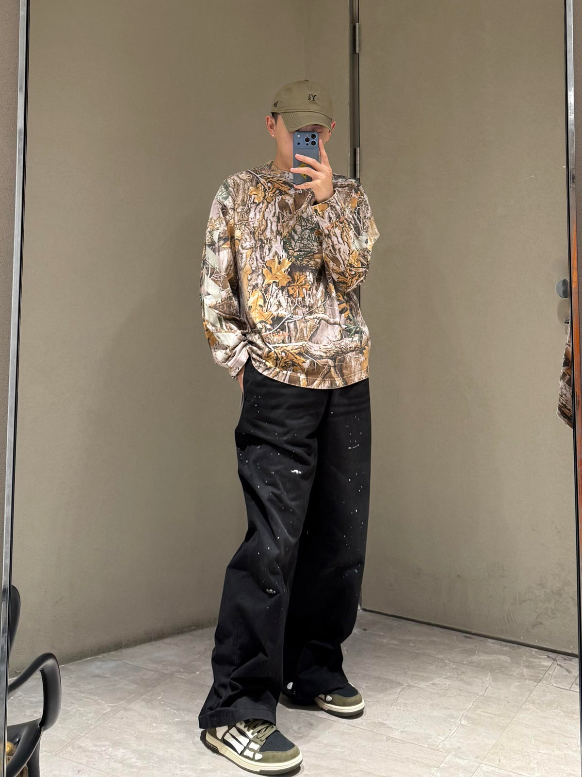2026 New Model Acn Embroidered Logo Graffiti Pants (BB4011-B65)