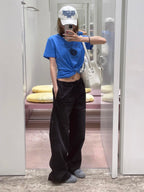 2026 New Model Acn Embroidered Logo Graffiti Pants (BB4011-B65)