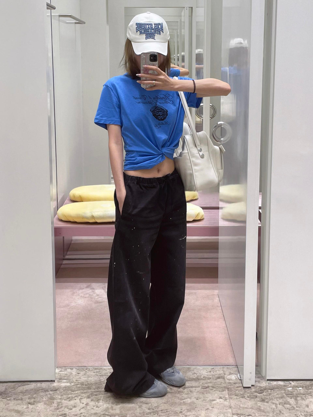 2026 New Model Acn Embroidered Logo Graffiti Pants (BB4011-B65)