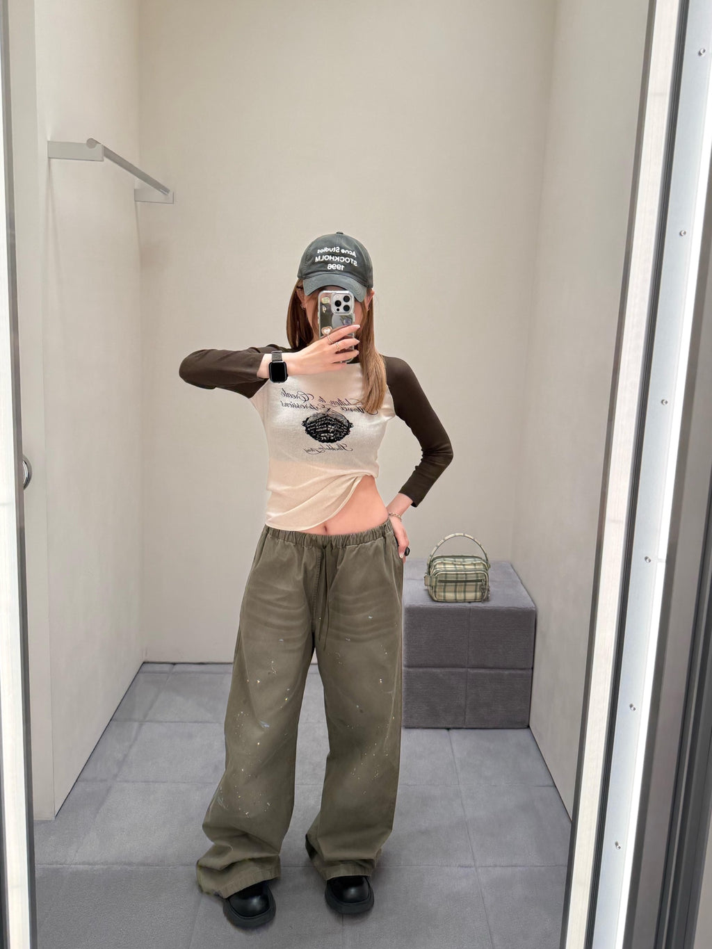 2026 New Model Acn Embroidered Logo Graffiti Pants (BB4011-B65)
