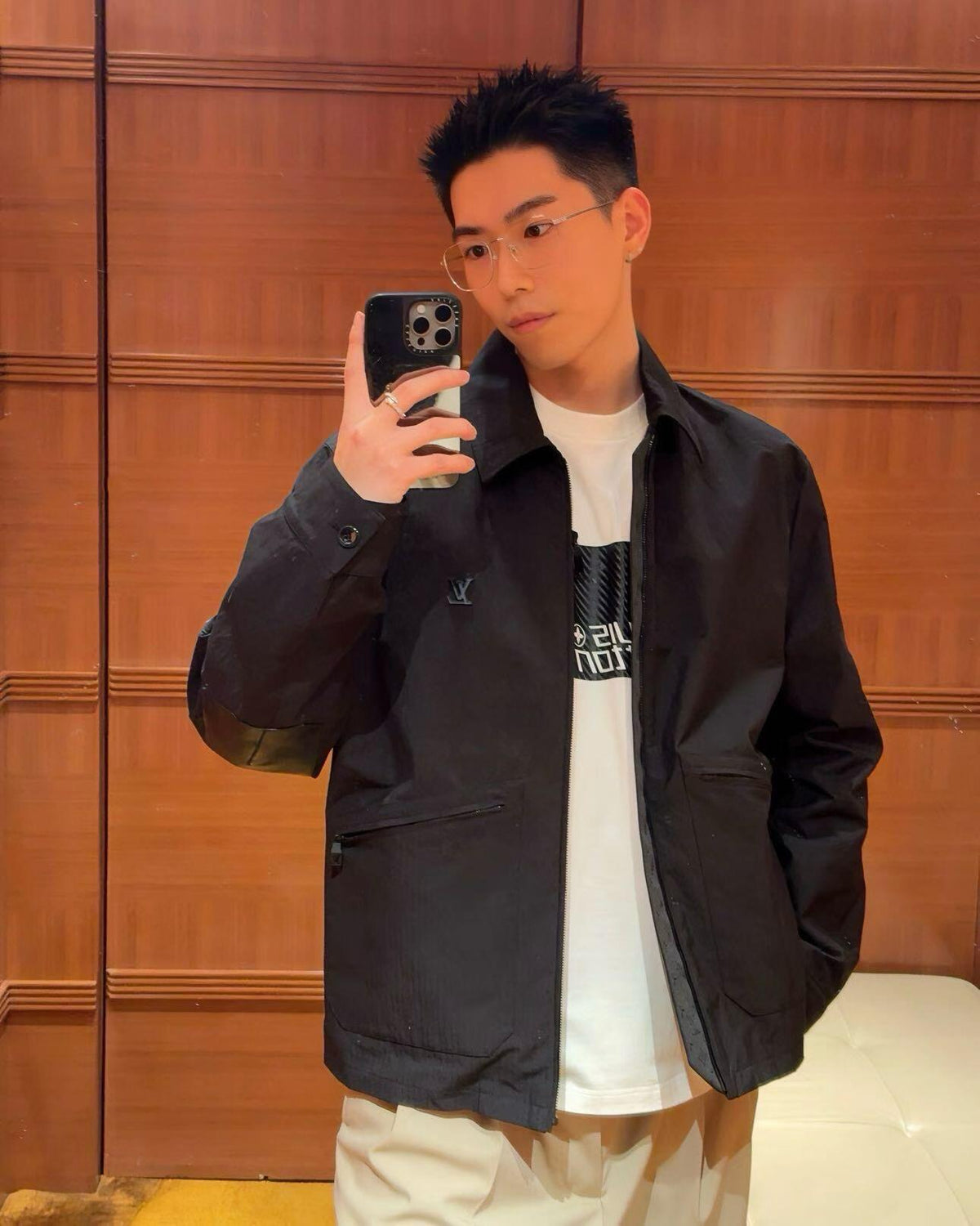 2026 new model LY logo leather patch jacket (BB883-C45)